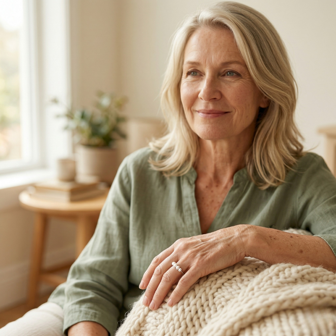 Classic Freshwater Pearl Silver Ring