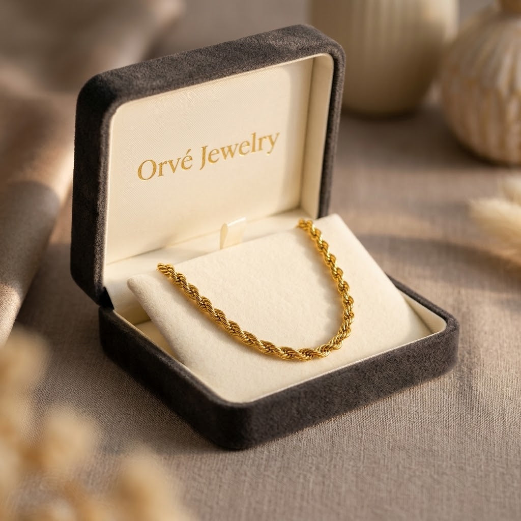 Calvi Cord Necklace — Waterproof Sleek Everyday Layering Necklace