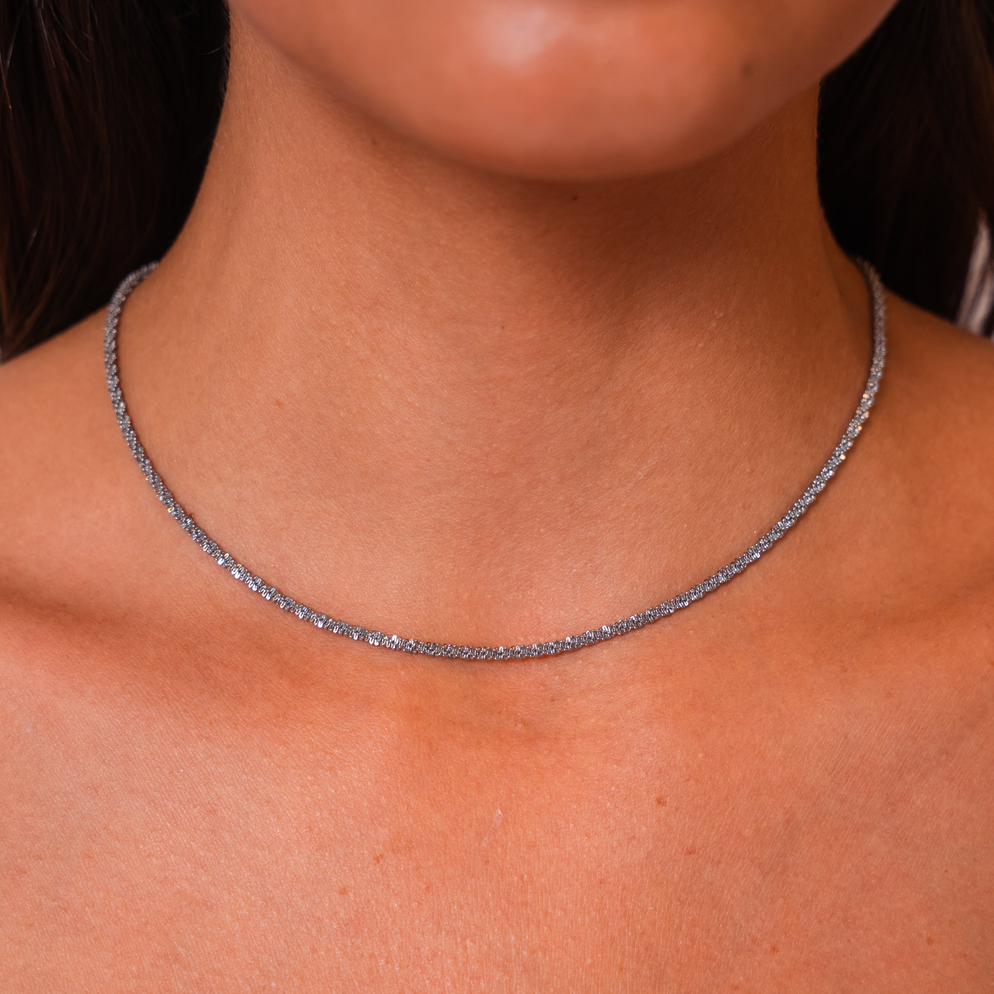 Elina Necklace — Waterproof PVD Gold Everyday Pendant Necklace