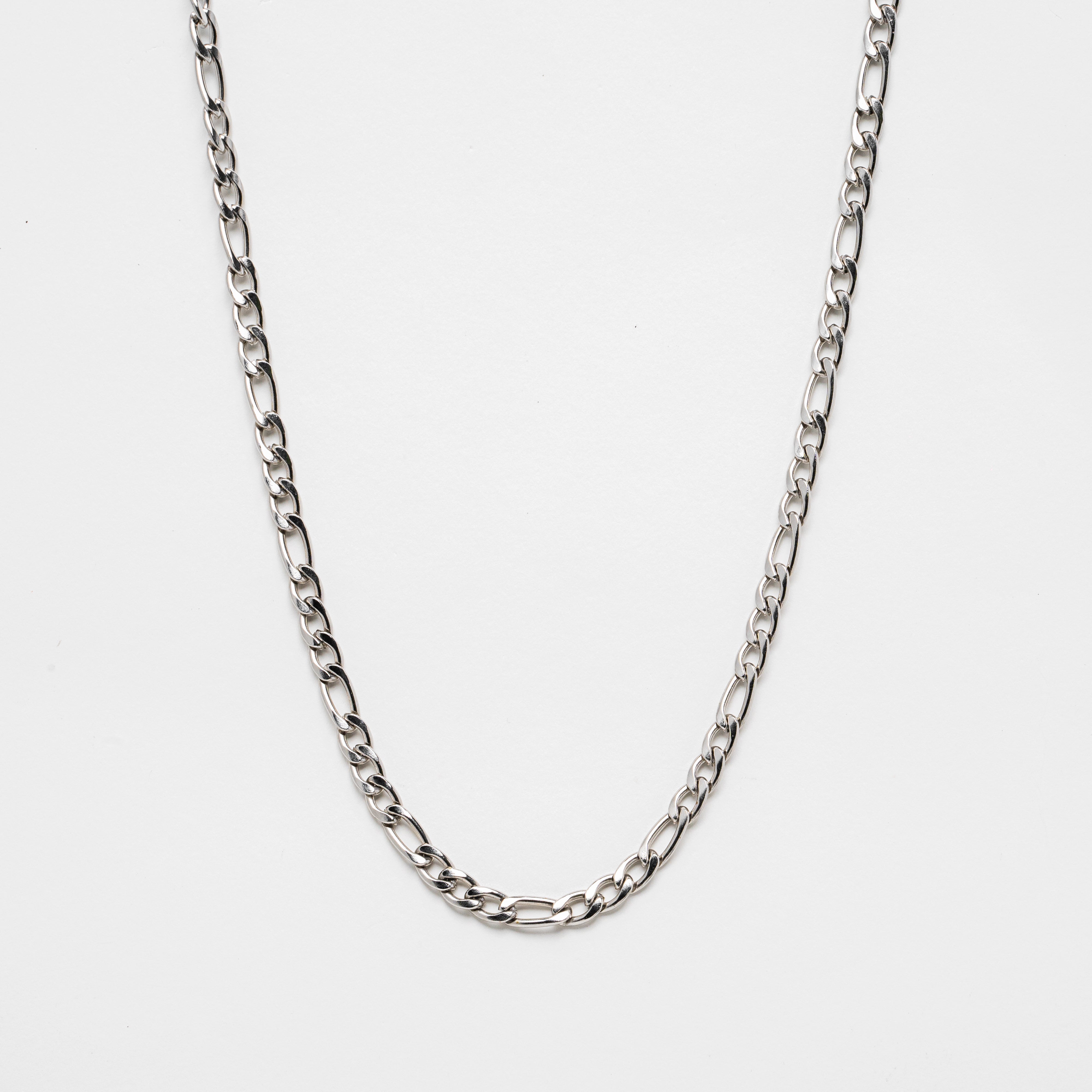 Railway Tracks Minimalist Necklace — Sleek Everyday Layering Chain