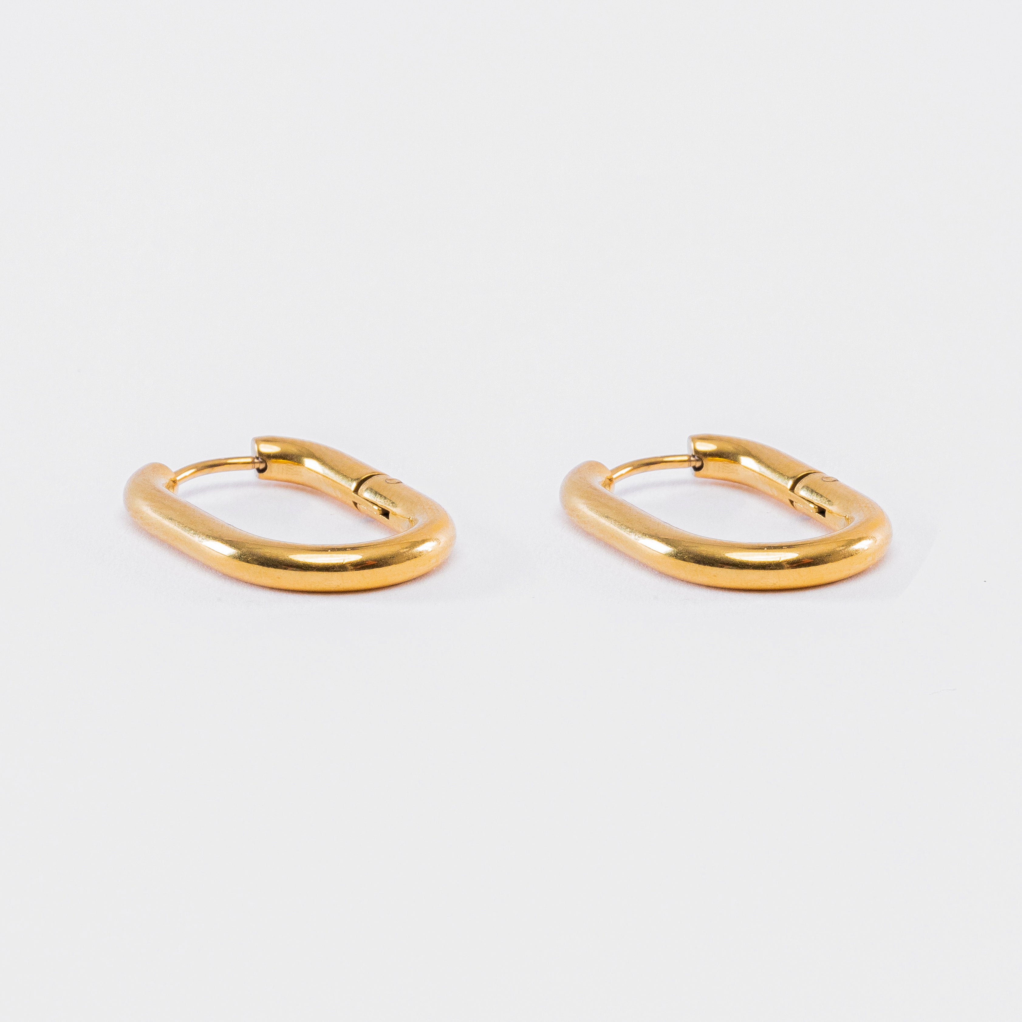 Nyra U-Shape Earrings — Chic Modern Everyday Statement Earrings