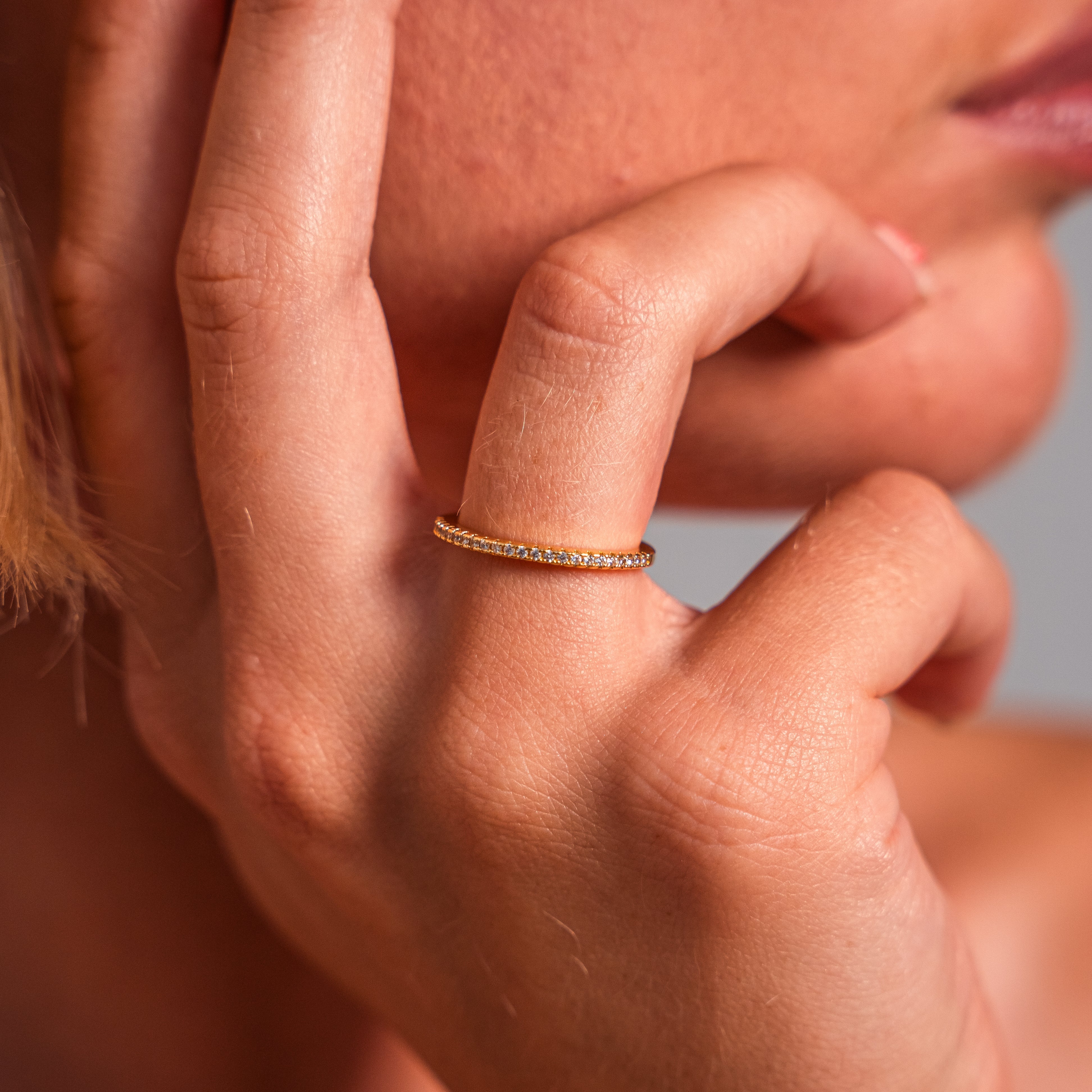Milano Collection Ring — Smooth Polished Gold Band Ring