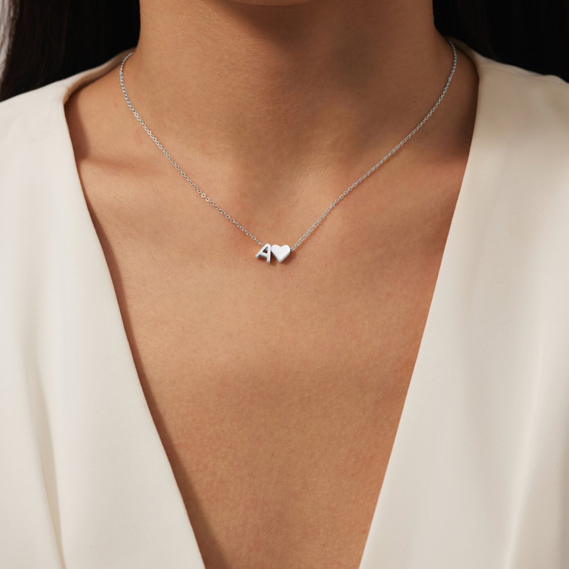 Forever Love Silver Necklace