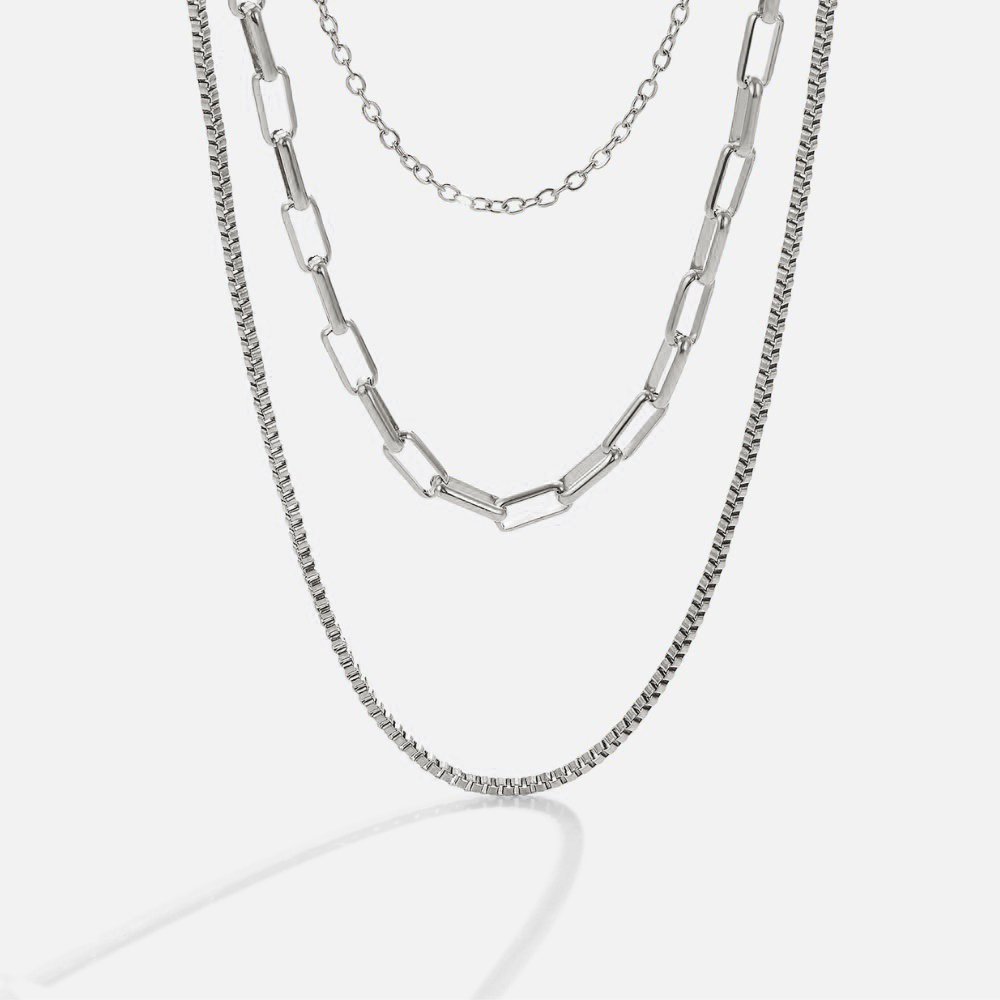 Miela Layered Chain Necklace