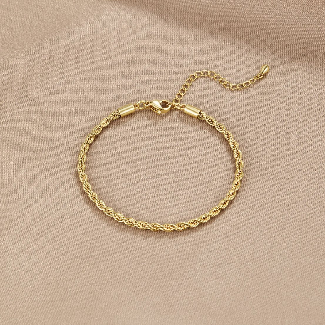 Twisted Chic Gold Layering Bracelet — Minimalist Everyday Wear