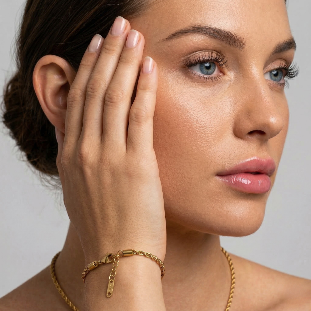 Twisted Chic Gold Layering Bracelet — Minimalist Everyday Wear