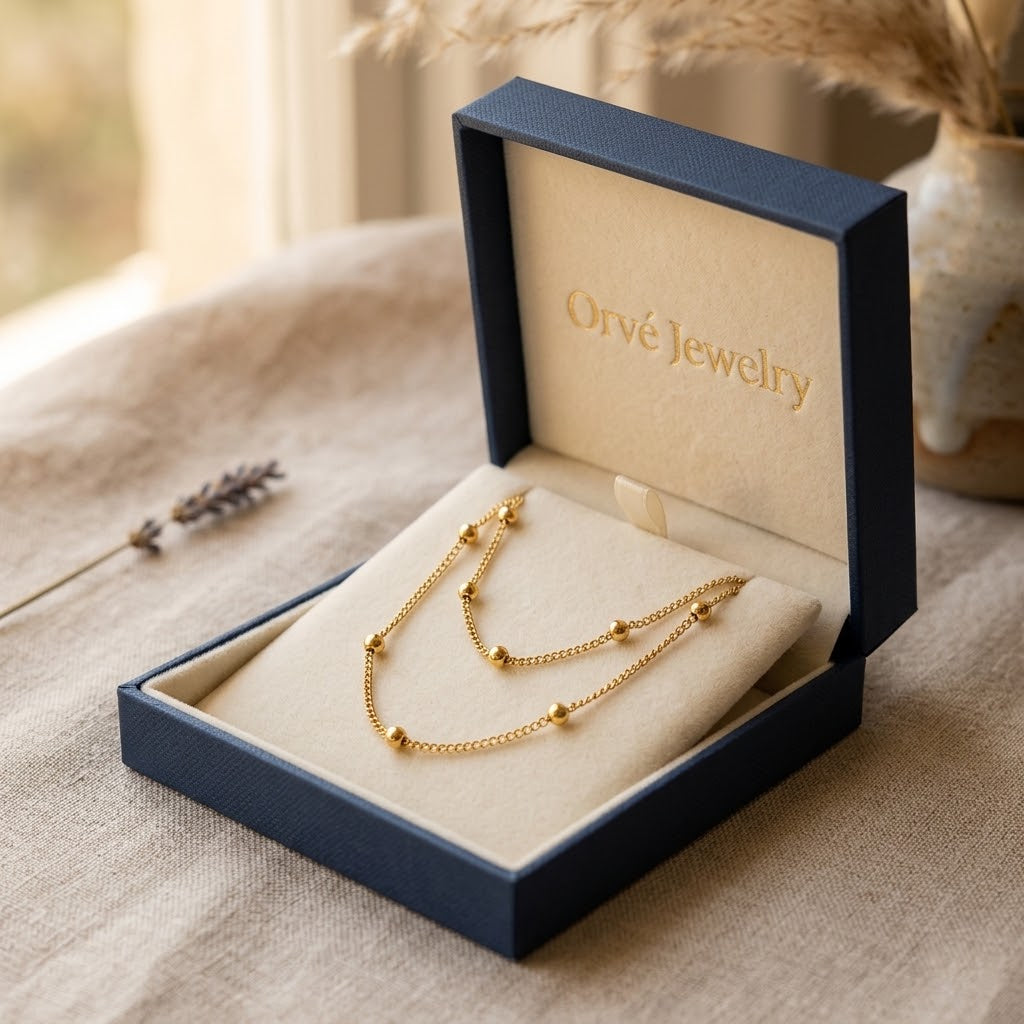 Niyah Chic Gold Necklace — Minimalist Waterproof Everyday Necklace