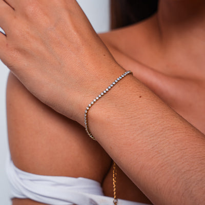Amaia Tennis Bracelet — Sparkling Stone Everyday Glamour Bracelet