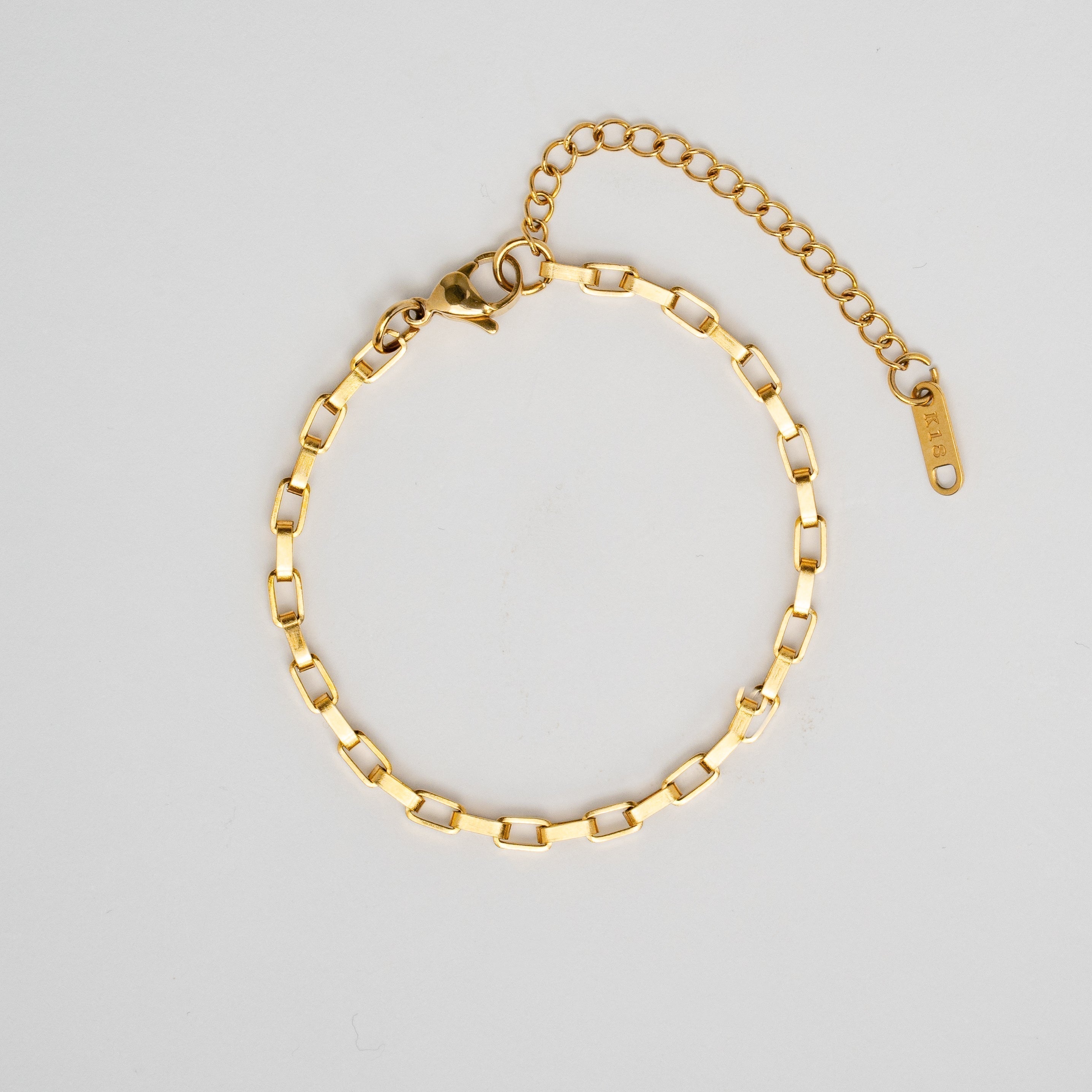 Radiance Aura Bracelet — Dainty Crystal Chain Everyday Bracelet