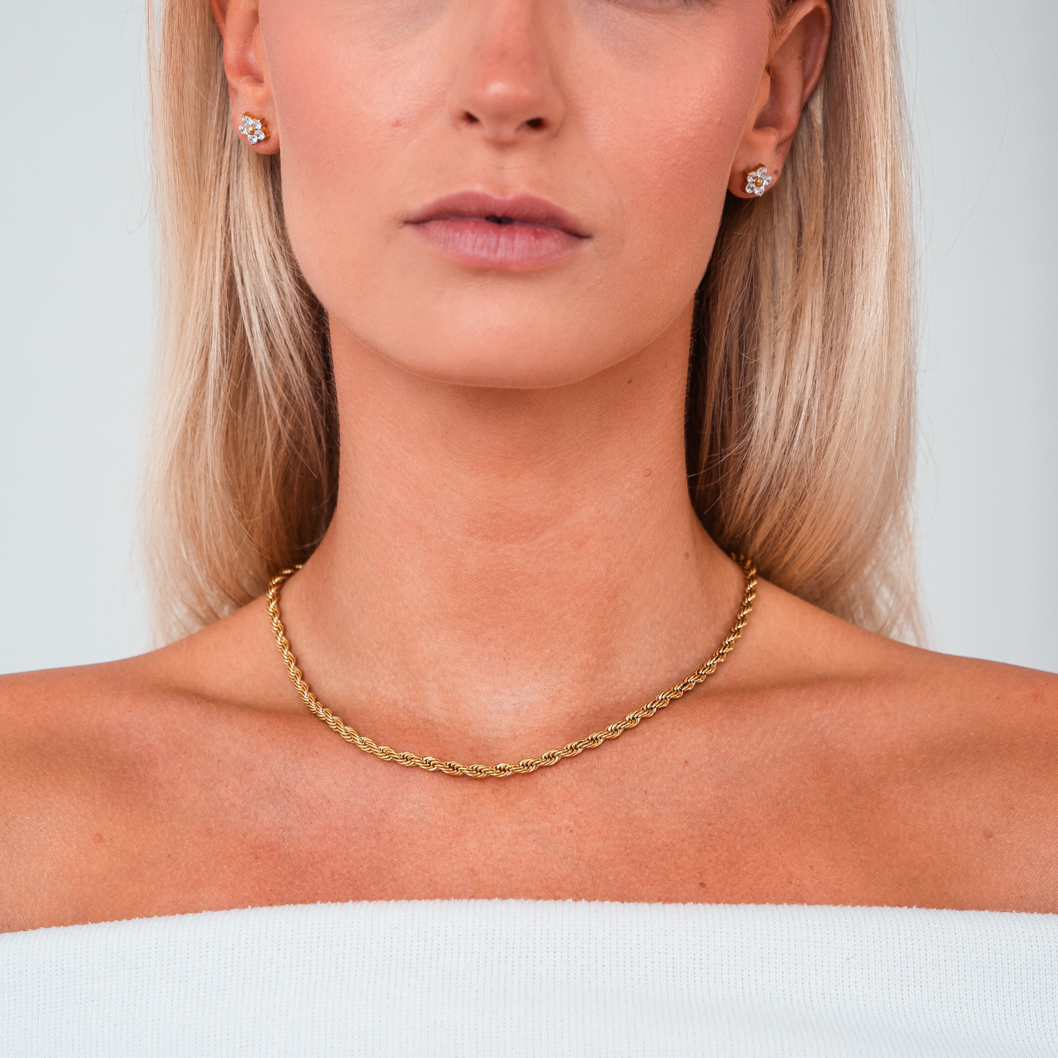 Olivia Knotted Necklace — Chic Unique Everyday Pendant Necklace