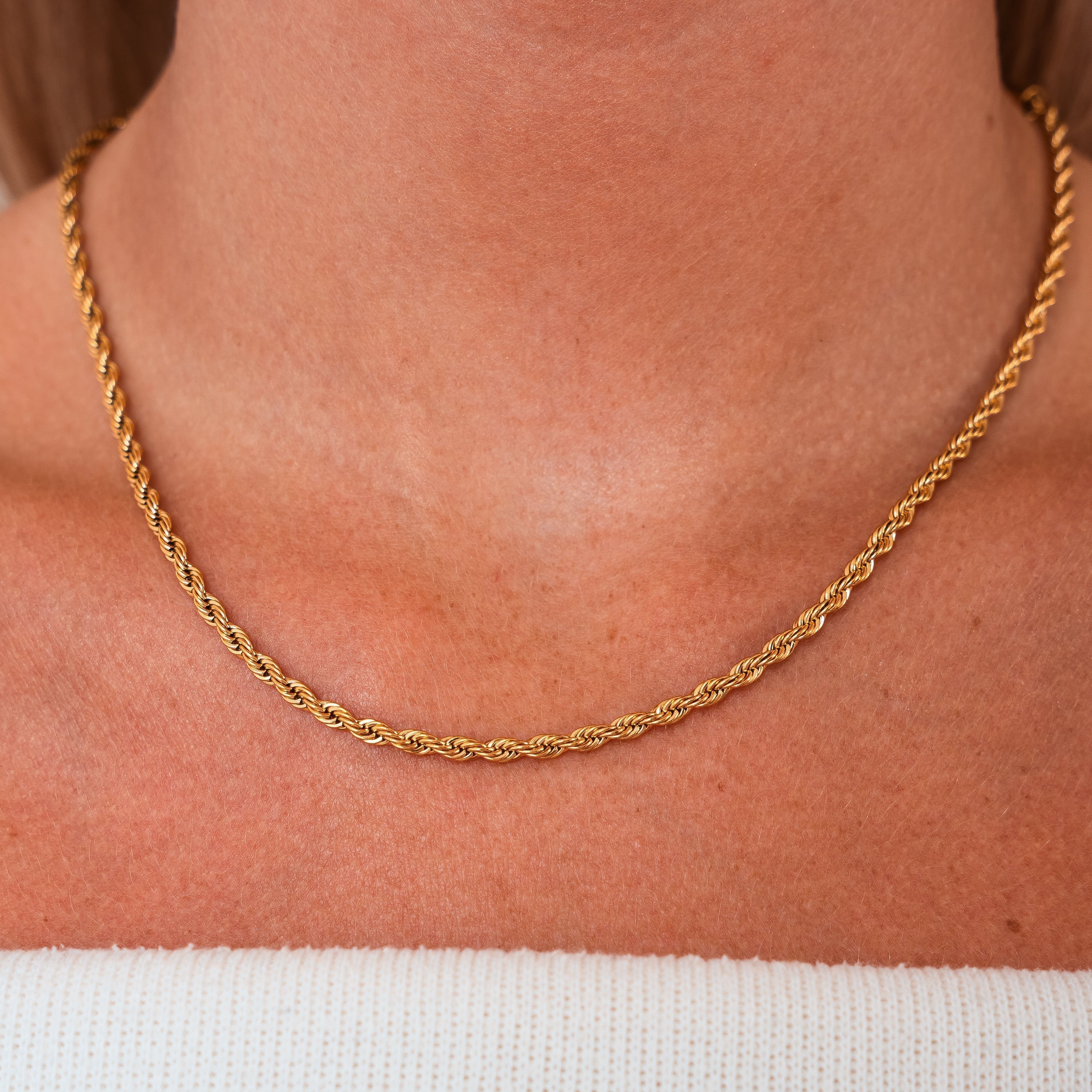 Olivia Knotted Necklace — Chic Unique Everyday Pendant Necklace