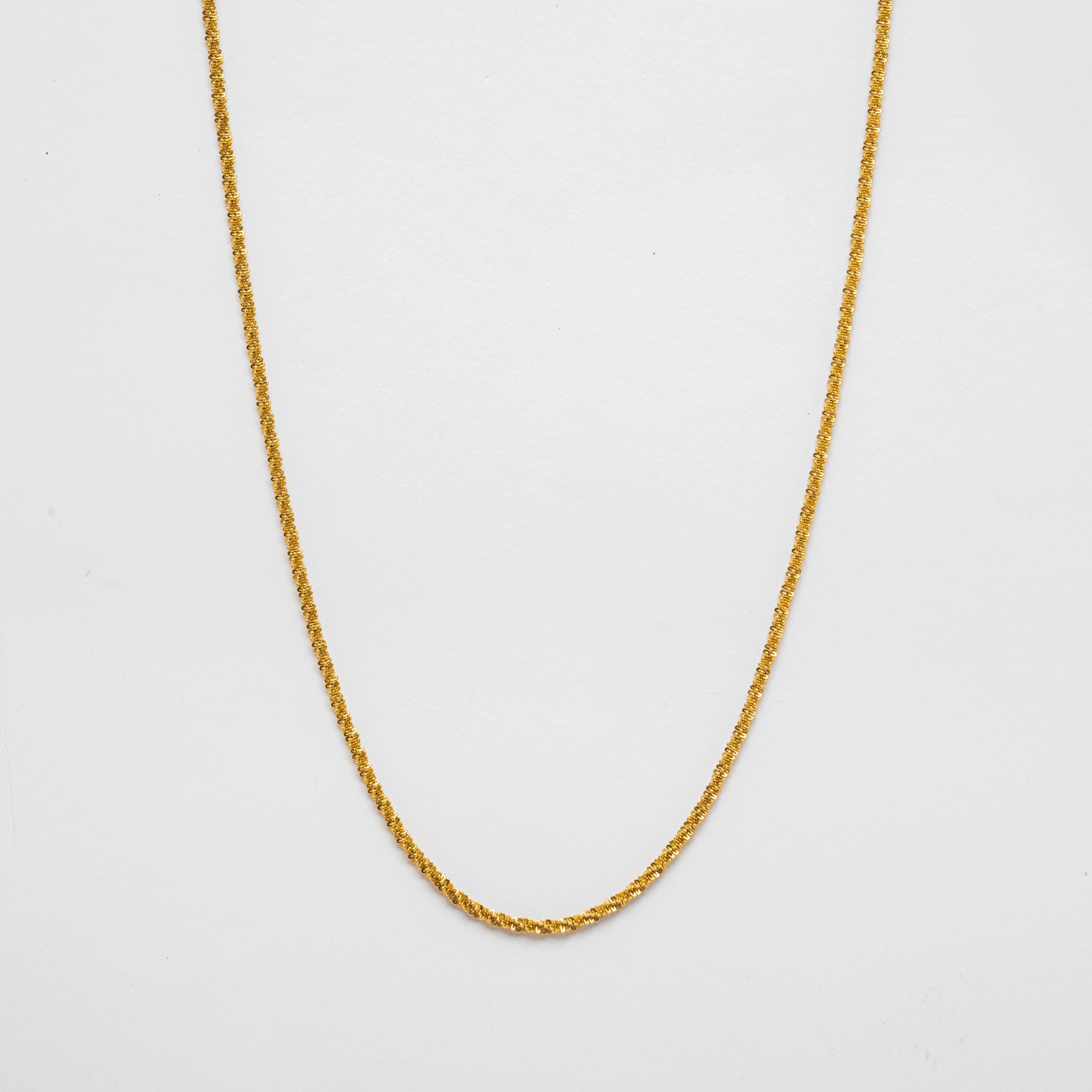Elina Necklace — Waterproof PVD Gold Everyday Pendant Necklace