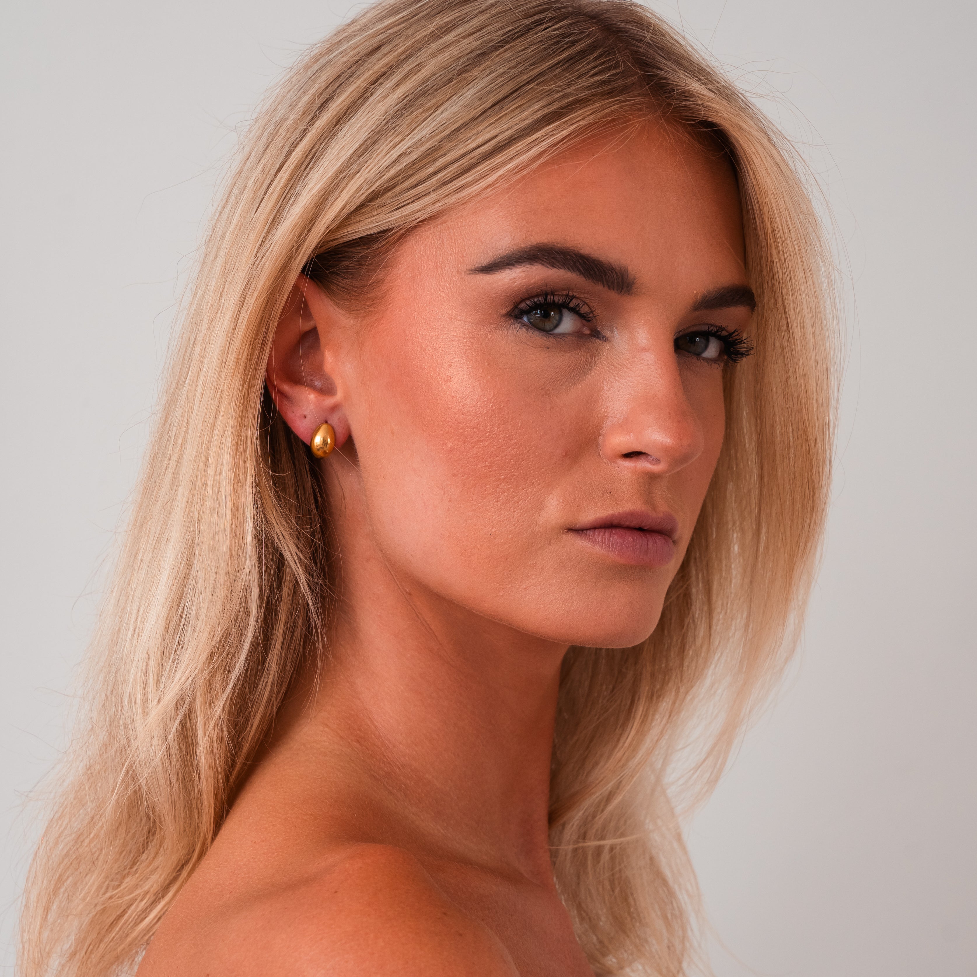 Lissandra Elixir Drop Earrings — Wavy Everyday Statement Earrings