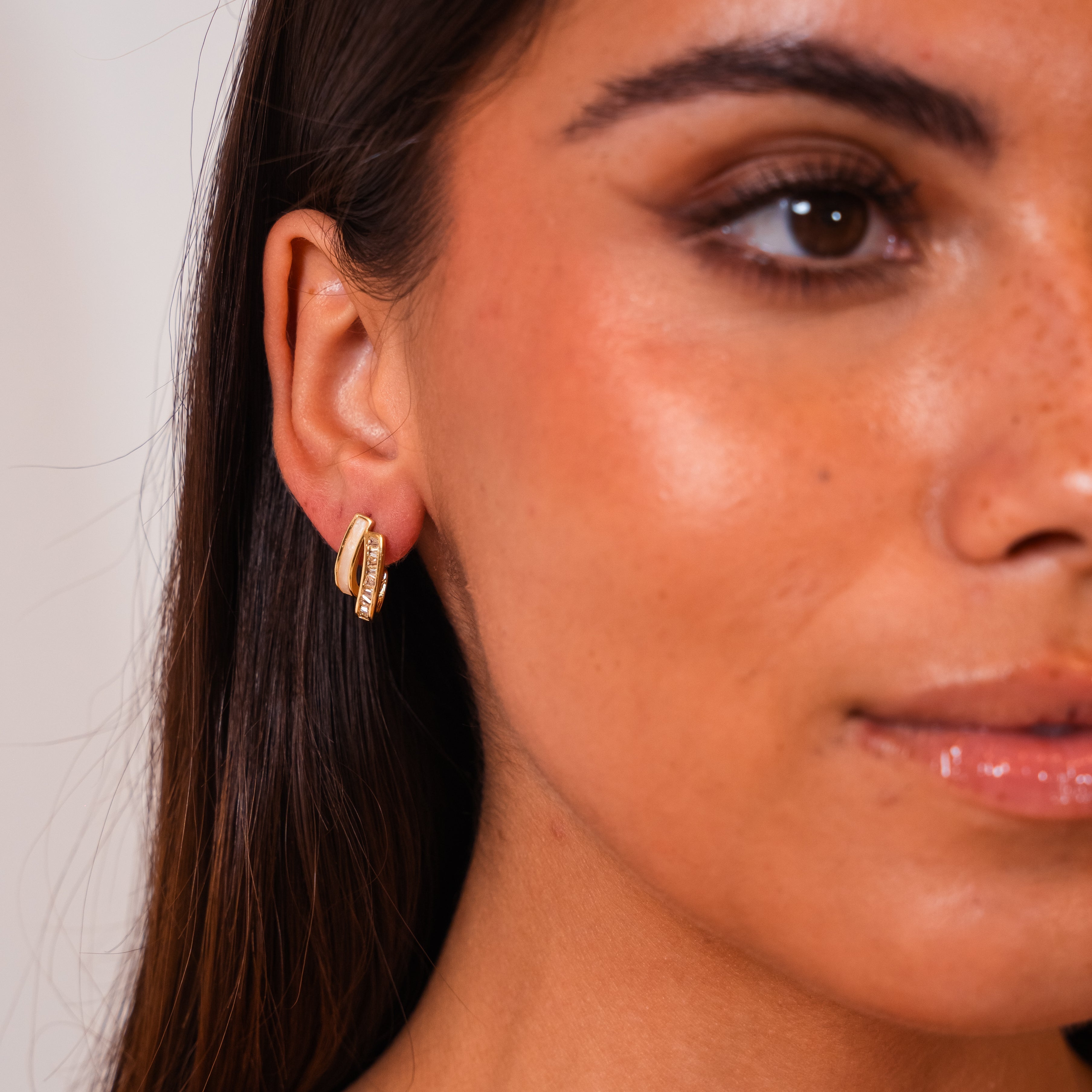 Eternal Affection Crystal & Pearl Earrings — Elegant Timeless Drop Earrings
