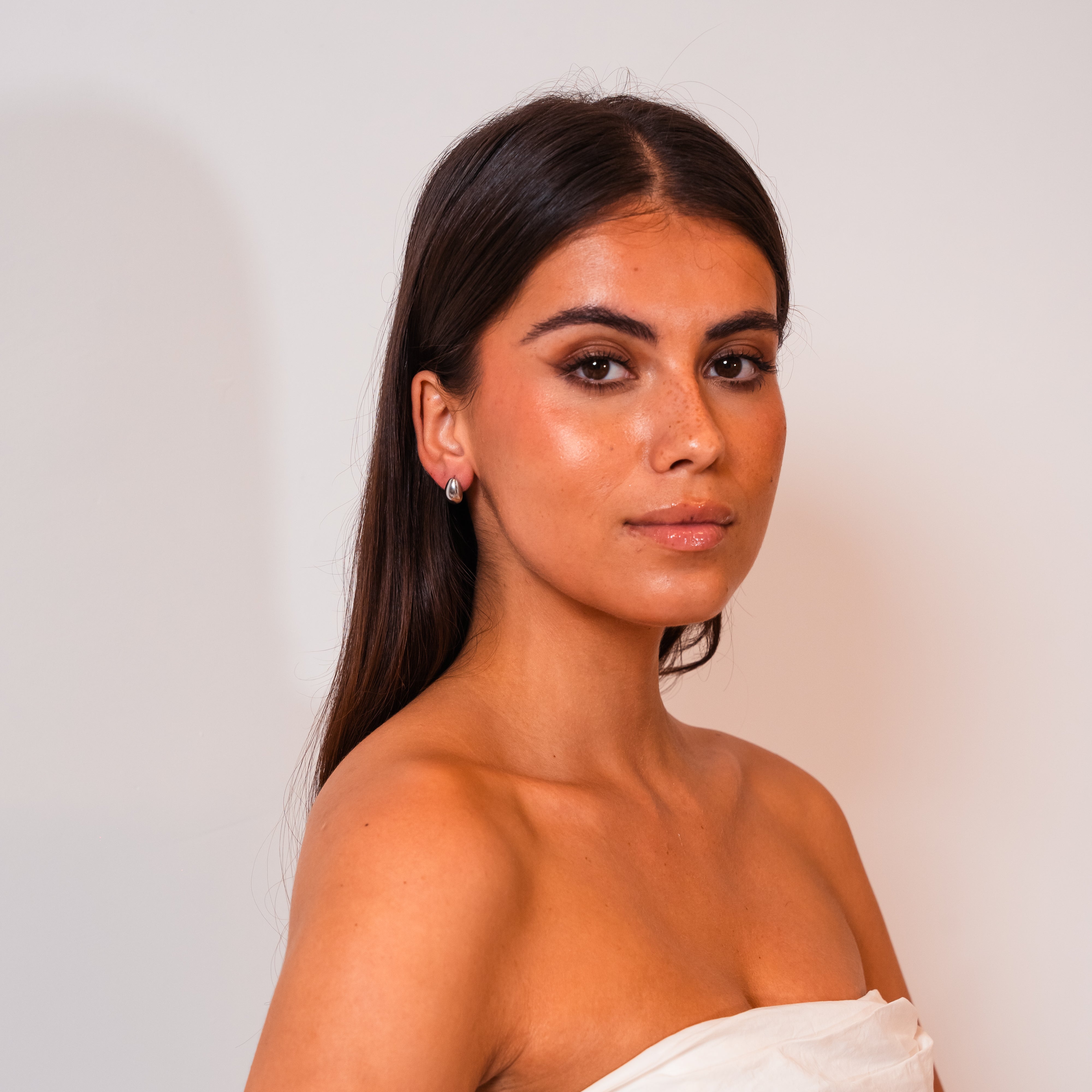 Lissandra Elixir Drop Earrings — Wavy Everyday Statement Earrings