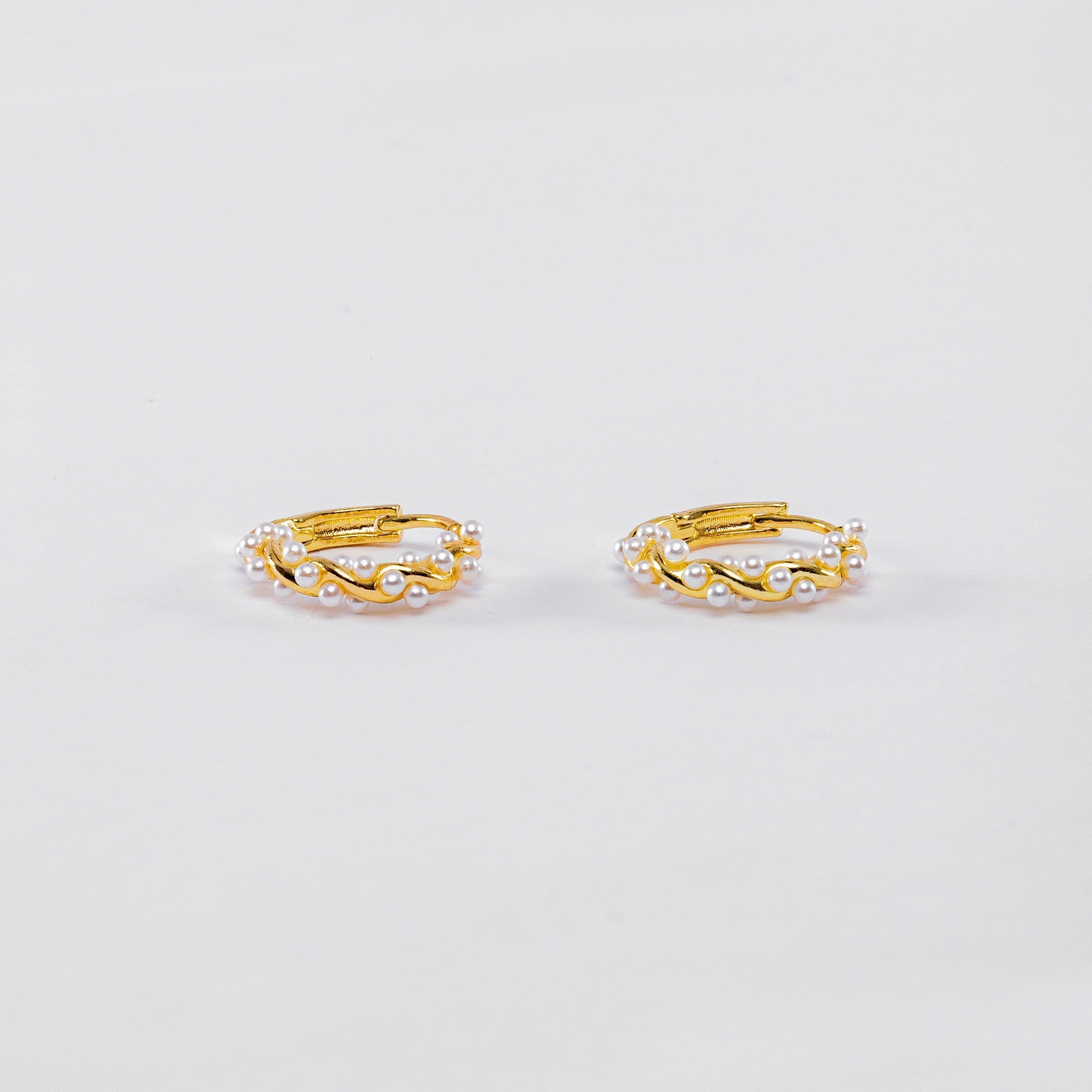 Valencia Pearl Earrings — Classic Simulated Pearl Drop Earrings