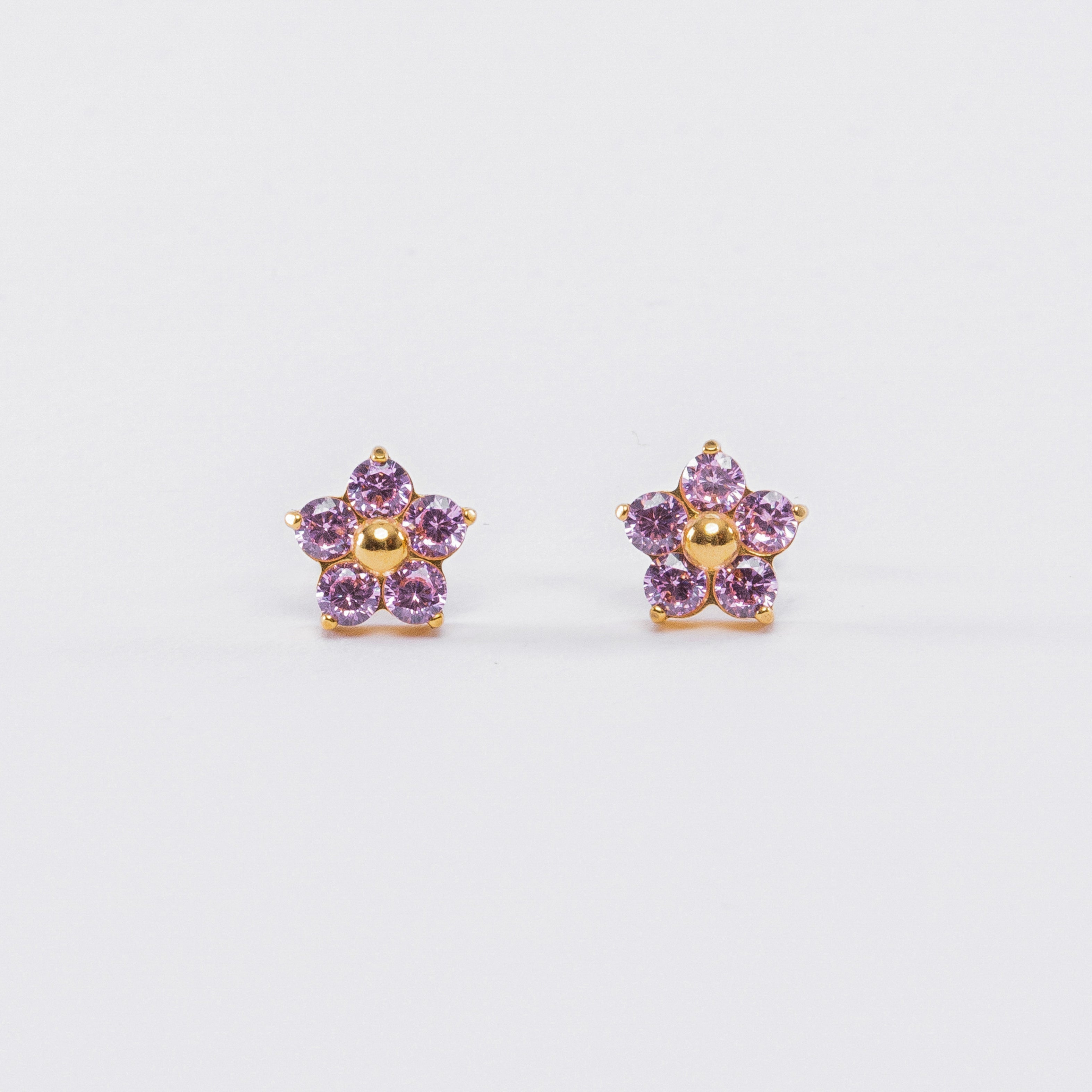 Floral Ear Decals — Delicate Flower Adhesive Ear Accessories