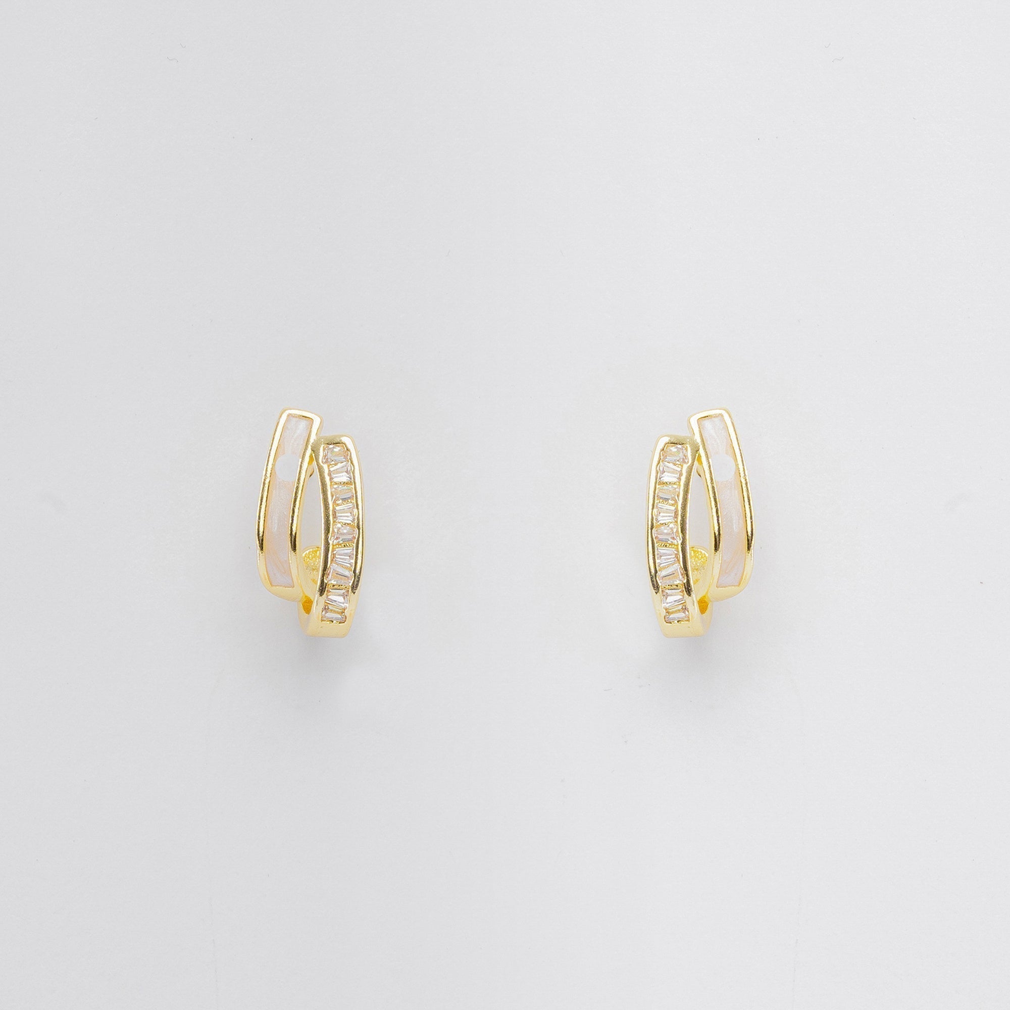 Eternal Affection Crystal & Pearl Earrings — Elegant Timeless Drop Earrings
