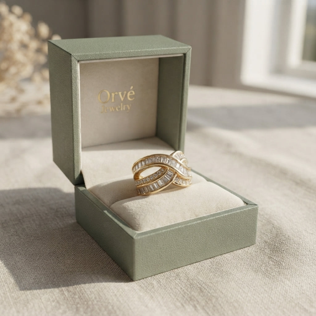 Unity Knotted Elegant Adjustable Ring — Waterproof Minimalist Gold Ring