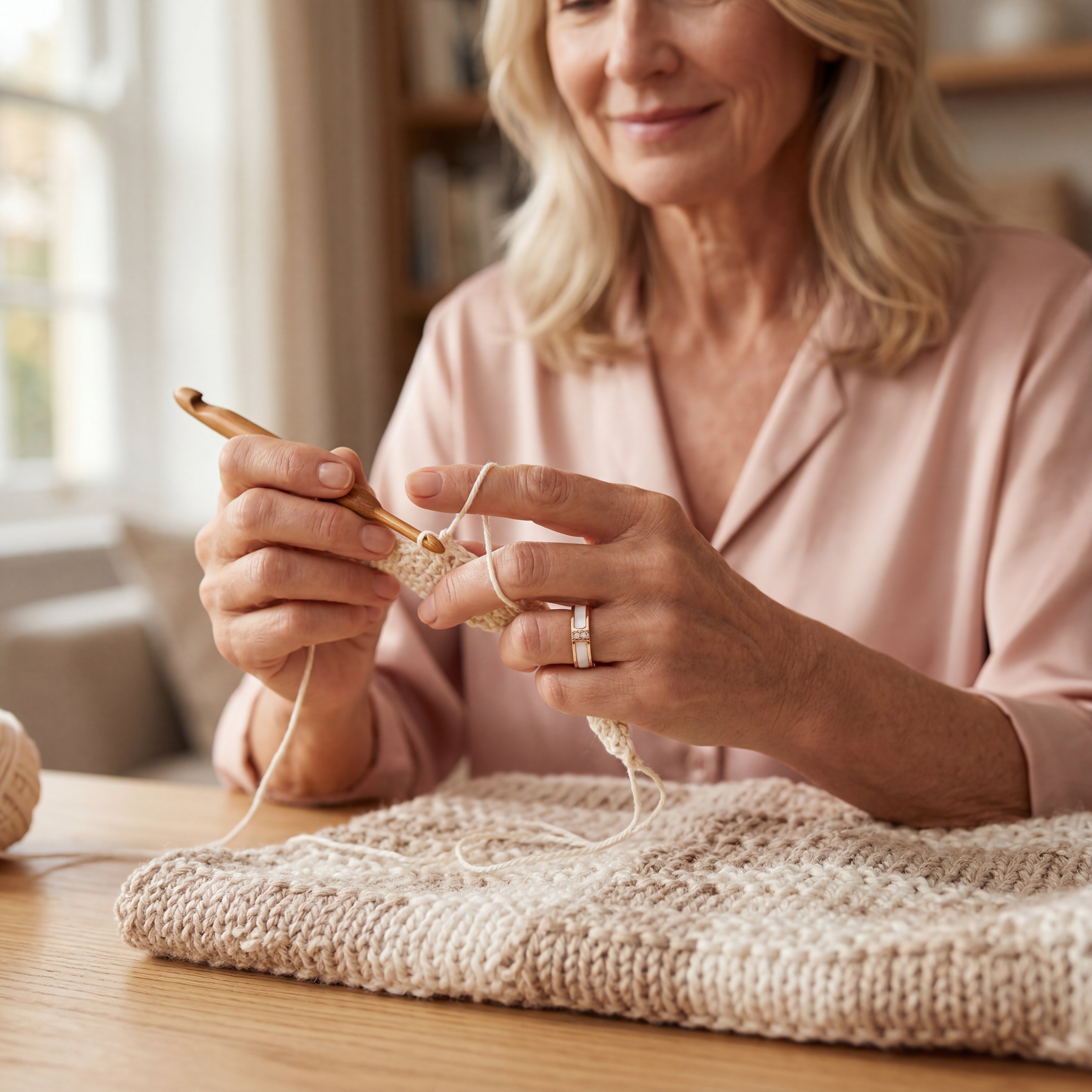 Alona Pearl Ring — Waterproof Rose Gold Plated Pearl Ring