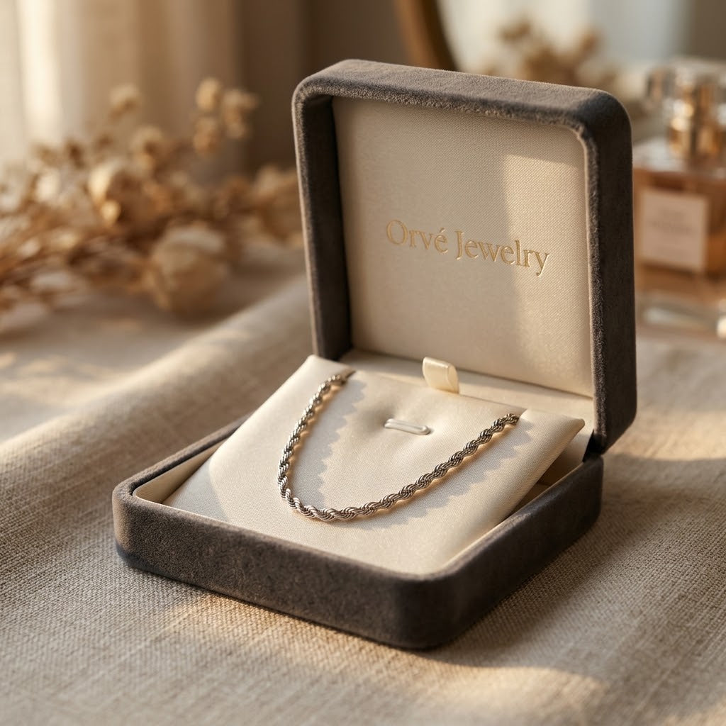 Calvi Cord Necklace — Waterproof Sleek Everyday Layering Necklace