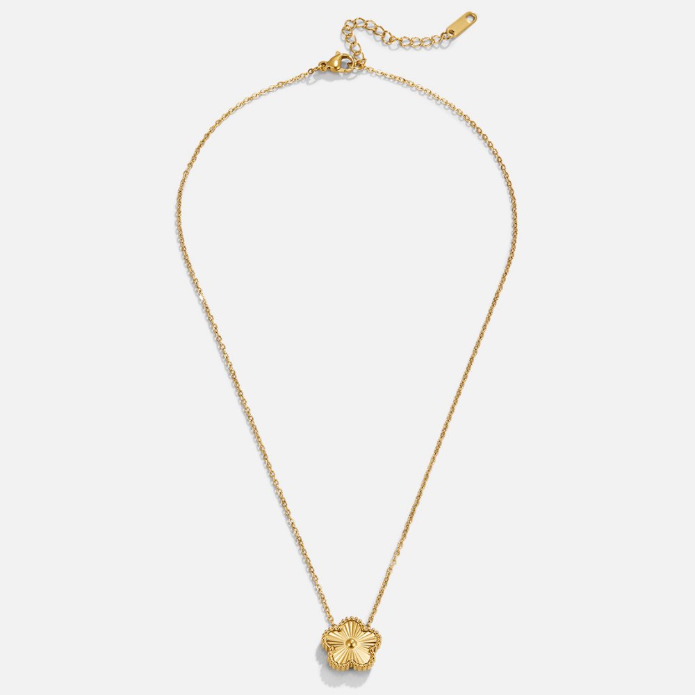 Golden Luck Necklace — Meaningful Minimalist Gold Pendant Necklace